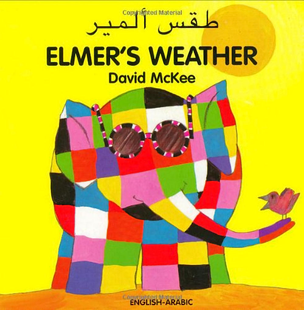 Elmer's Weather Bilingual Arabic edition