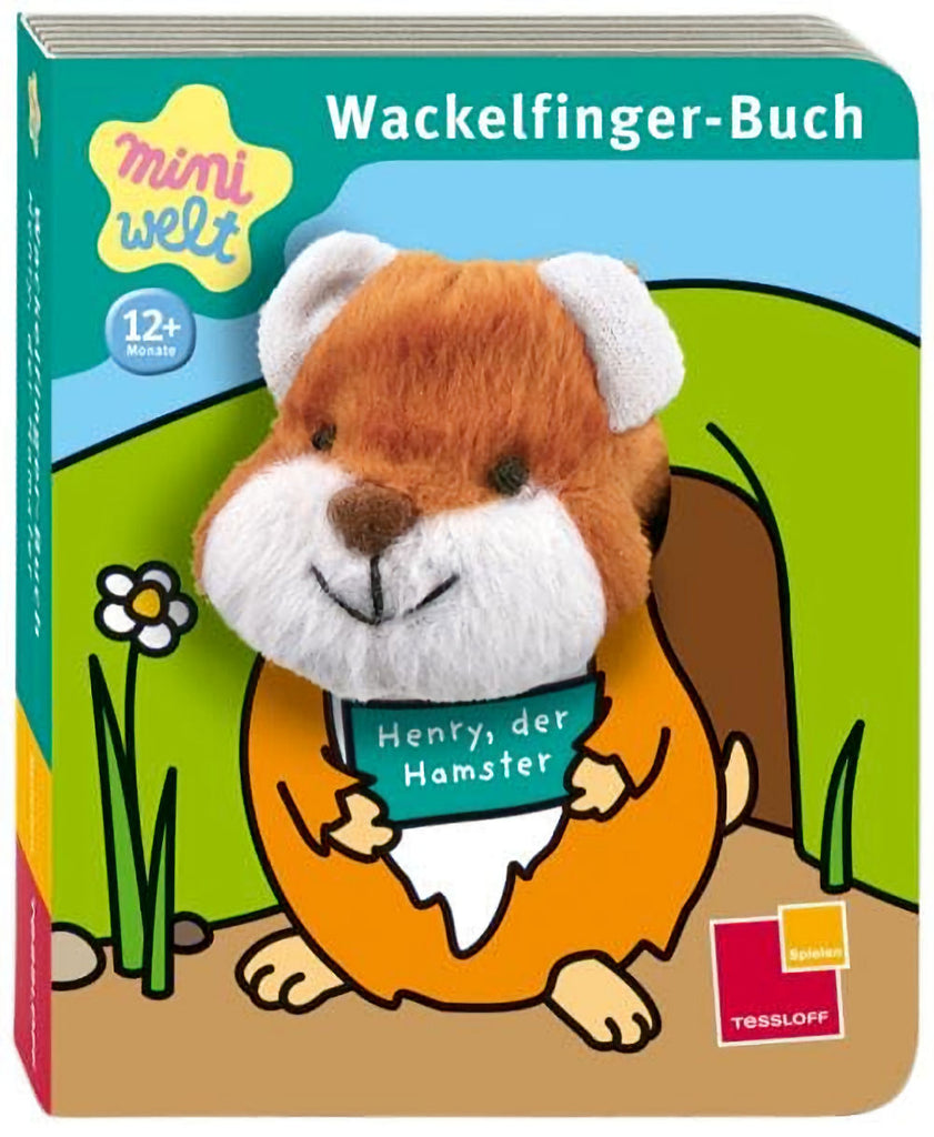 Henry, der Hamster: Wackelfinger-Buch Finger Puppet Book