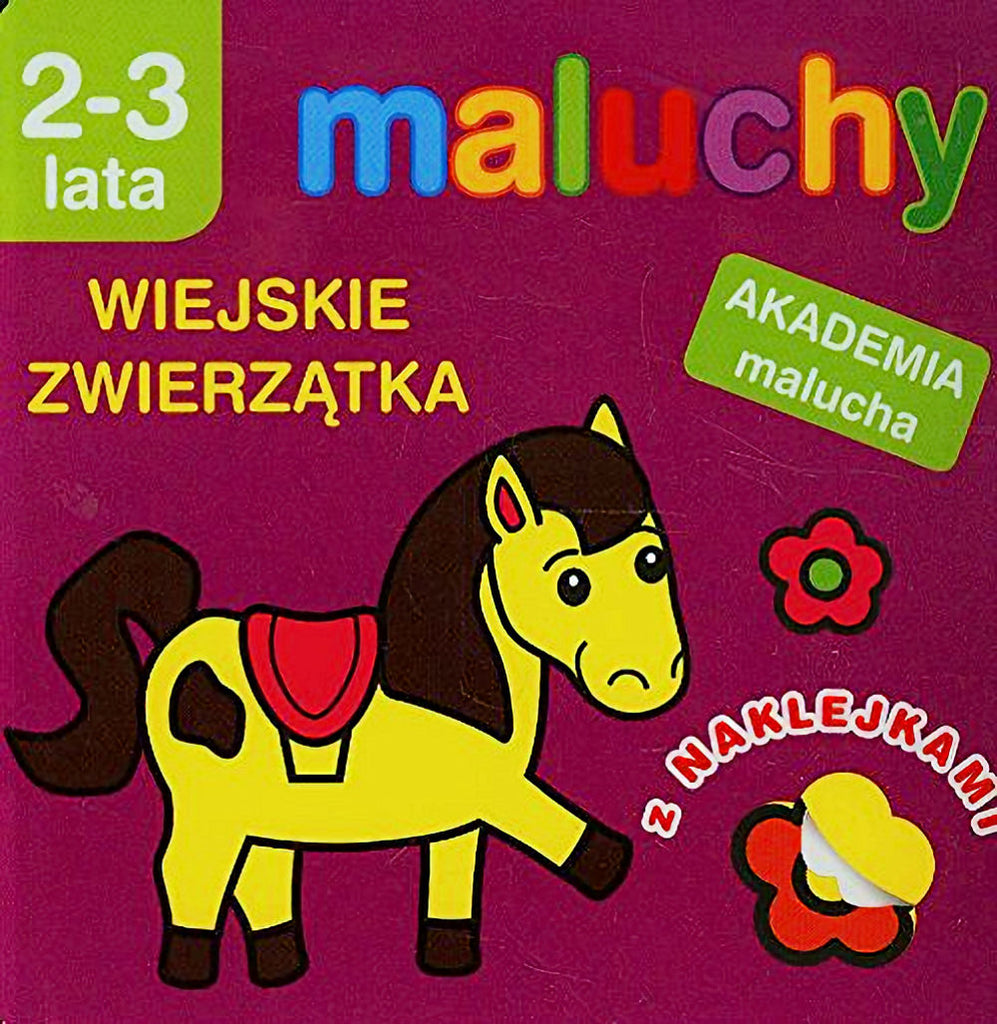 Maluchy Wiejskie Zwierzatka - Toddler Farm Animals in Polish
