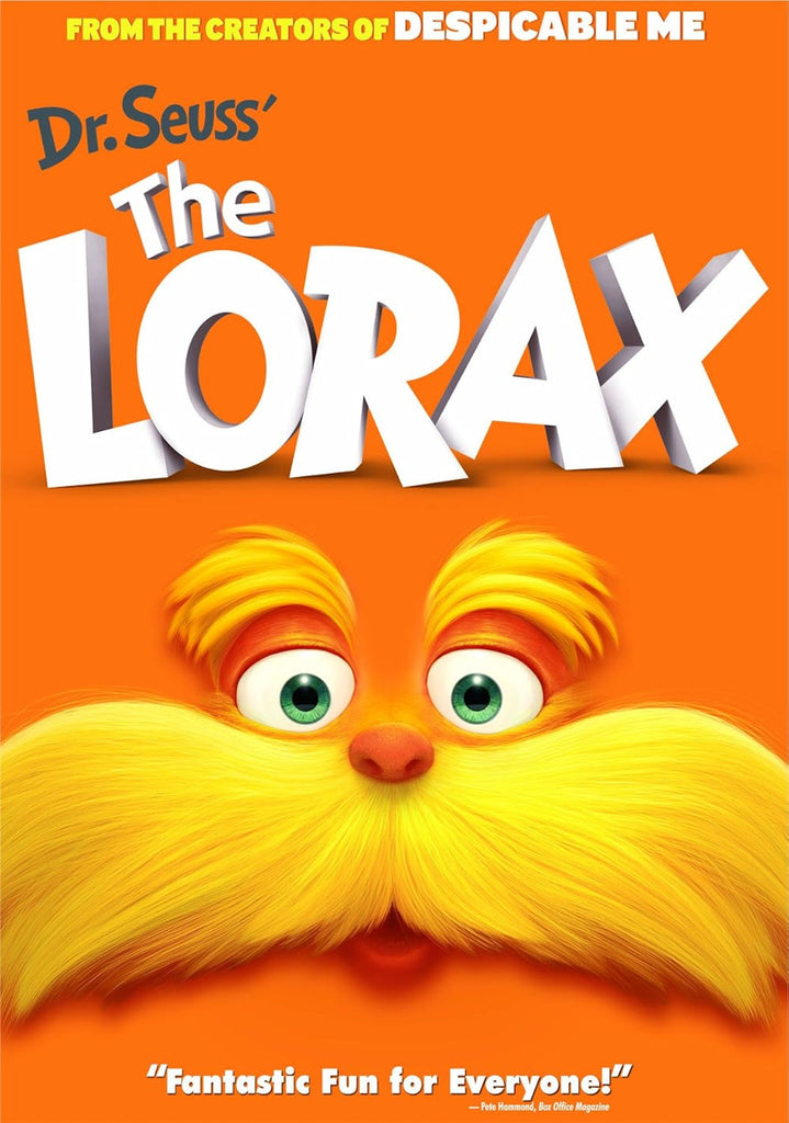 The Lorax dvd in French, Spanish or English