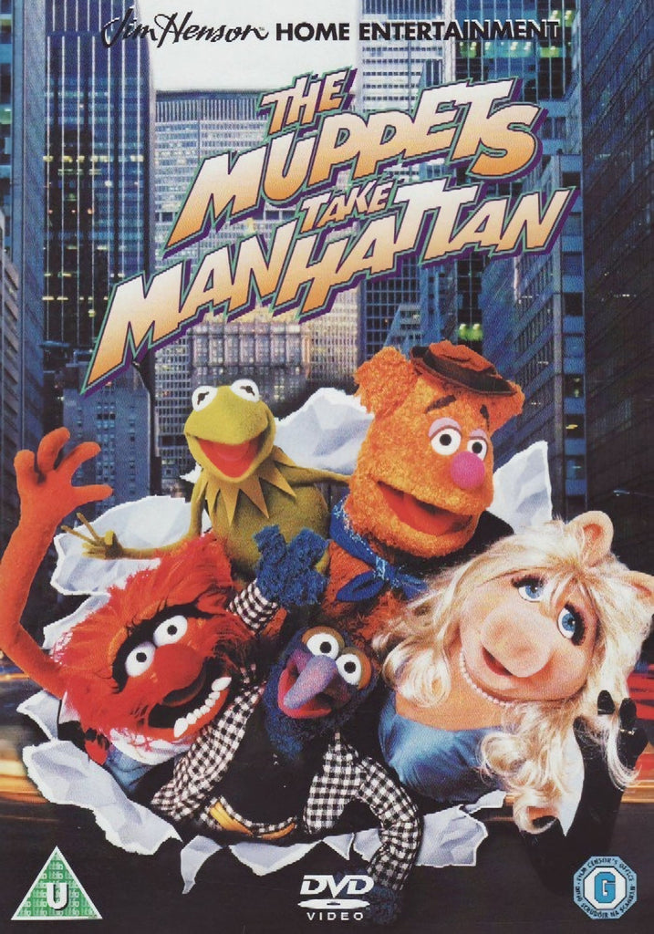 The Muppets Take Manhattan dvd from Jim Henson's Home Entertainment