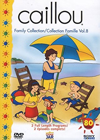 Caillou - Collection Famille volume 8 (French, English DVD)