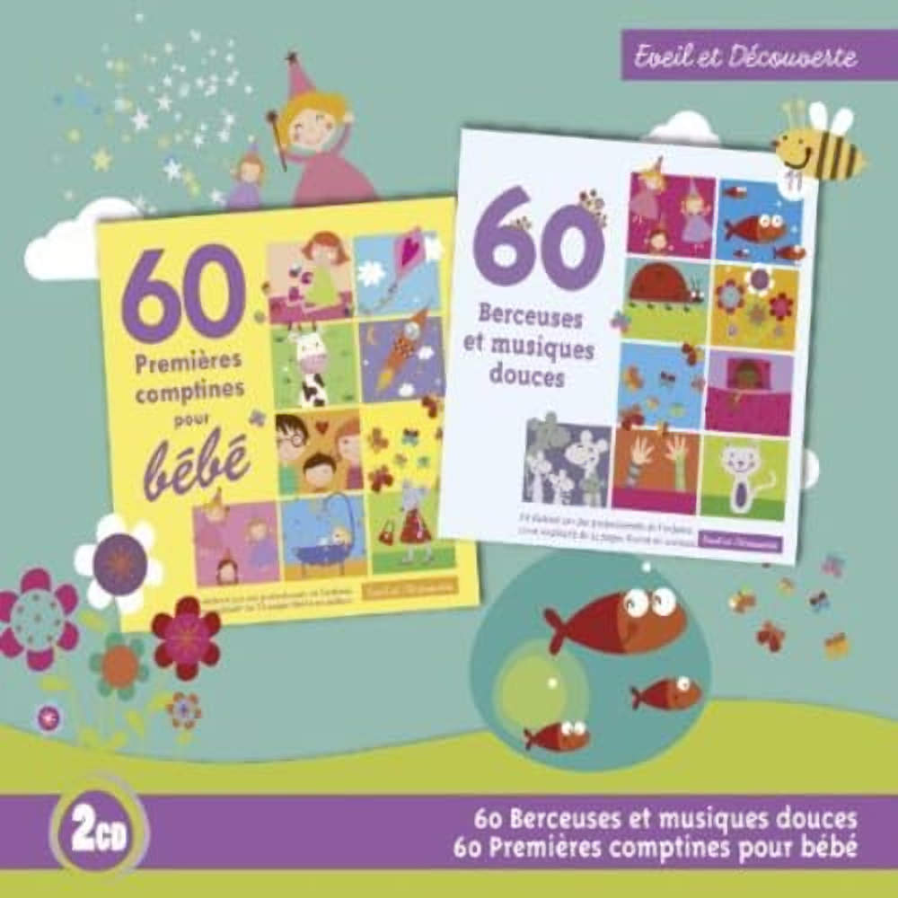 60 Berceuses et musiques douces/60 Premières comptines pour bébé