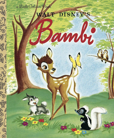 Walt Disney's Bambi a little Golden Book