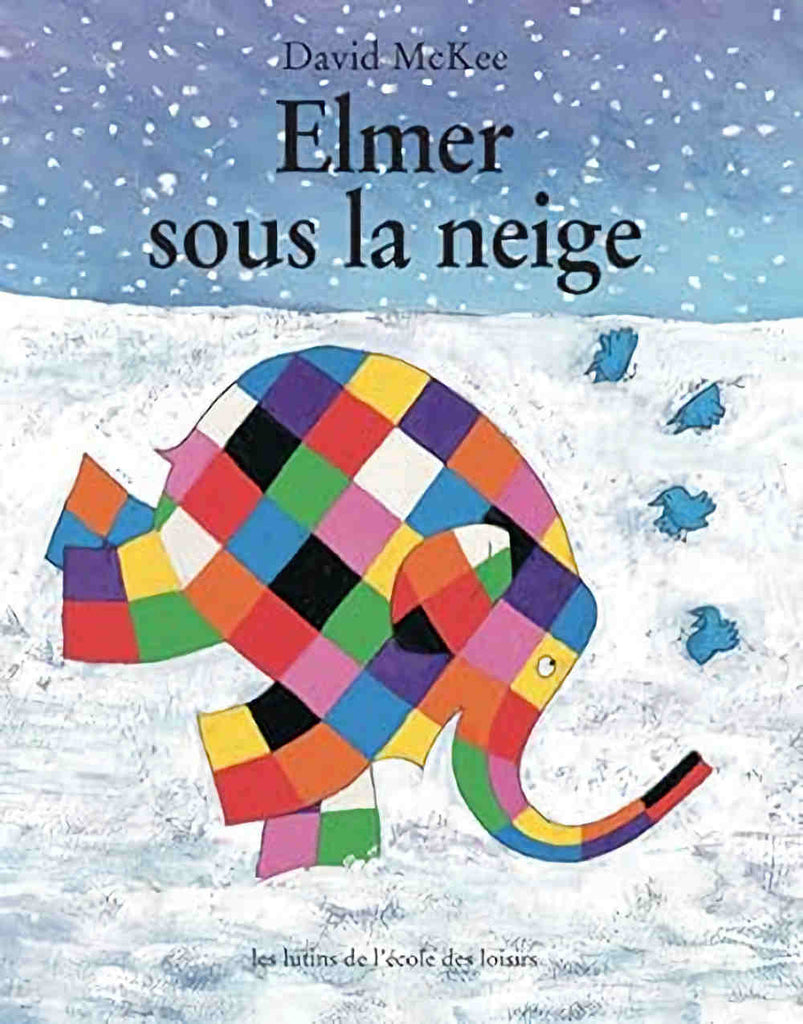 Elmer-sous-la-neige-david-mckee