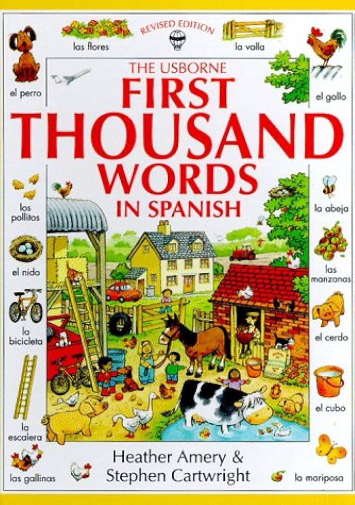 First 1000 words in Spanish (Spanish-English)