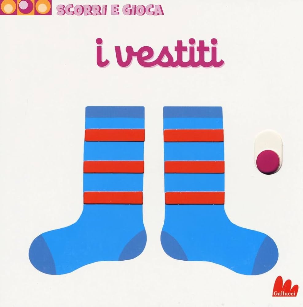 I vestiti (scorri e gioca) - Clothing (Italian)