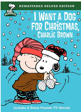 I want a dog for Christmas, Charlite Brown dvd