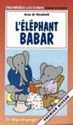 L'Elephant Babar by Jean de Brunhoff Premier Niveau
