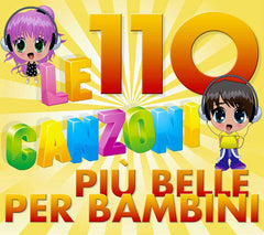 Le 110 canzoni piu belle per Bambini  - 4 CD (Italian)