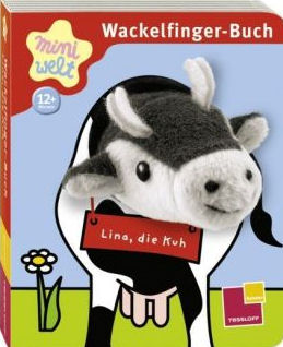 Lina, die Kuh Wackelfinger-Buch