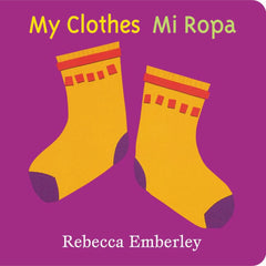 Mi ropa - My clothes (Spanish-English)