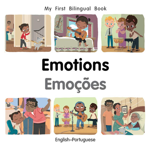 My first bilingual book - Emotions (Portuguese - English)