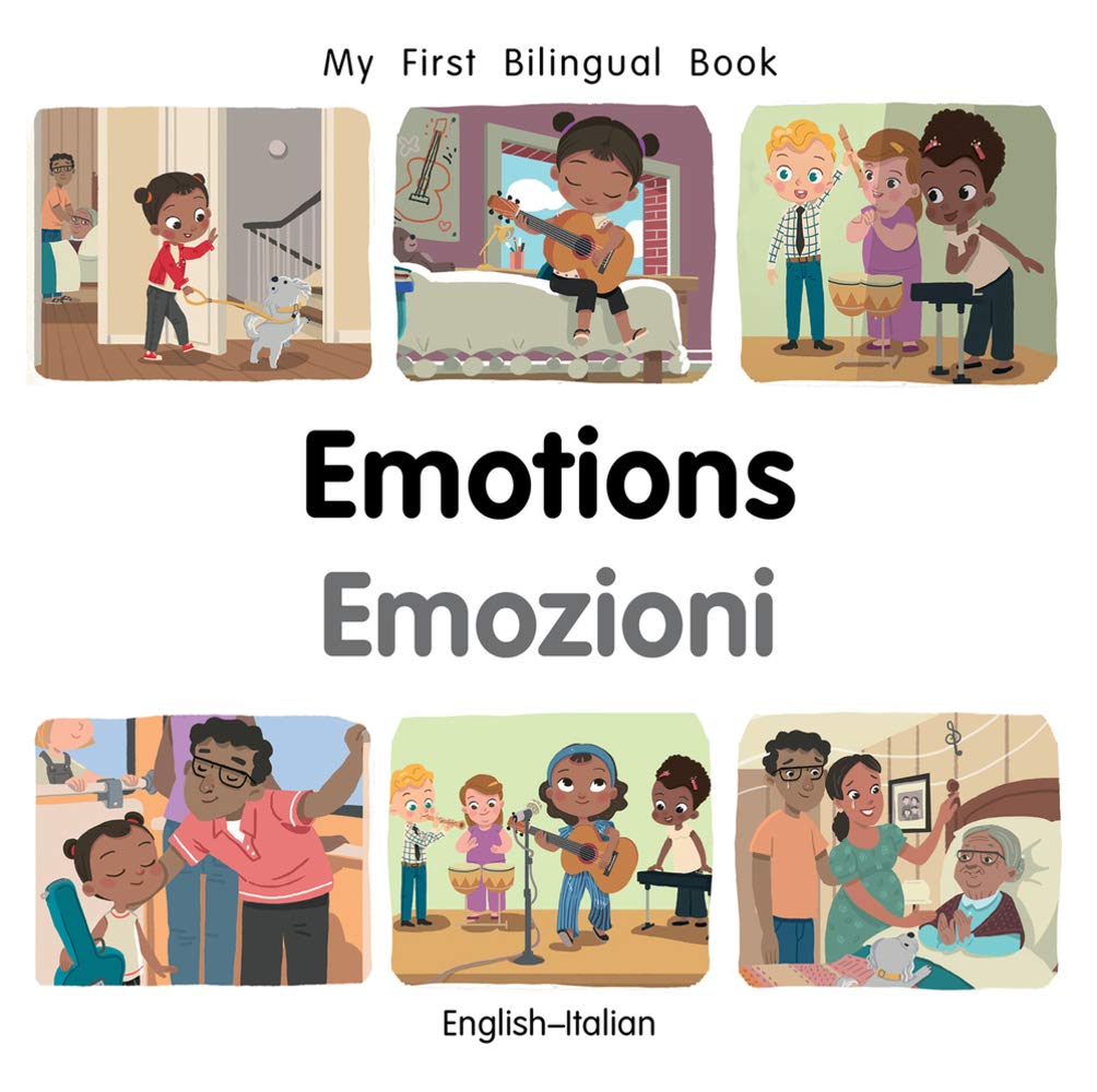 My first bilingual book - Emotions (Italian-English)