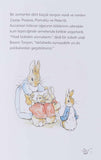 Sample page from the Turkish edition - Tavsan Peter in Masali - Tale of Peter Rabbit - Bir zamanlar dört küçük tavsan vardi ve isimleri Zipzip, Paspas, Pamuklu ve Peter'di.