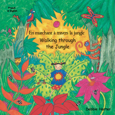 Walking through the Jungle - En marchant a travers la jungle by Debbie Harter