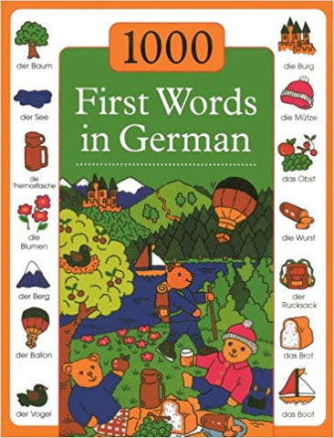 1000 First Words in German (German-English)