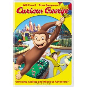Curious George, DVD (Widescreen) (English,Spanish,French)