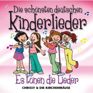 German Children's Songs CD: Die schönsten deutschen Kinderlieder-Beautiful german songs for children,vol.1 (German)