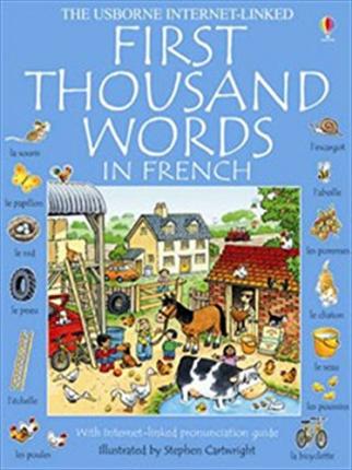 First 1000 Words in French, Mini book (French-English))