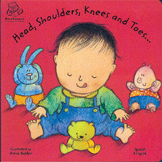 Bilingual Arabic Toddler's book: Head, Shoulders, Knees and Toes (Arabic-English)