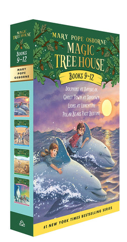 Magic Tree House Boxed Set of 4 books (#9-#12) (English)