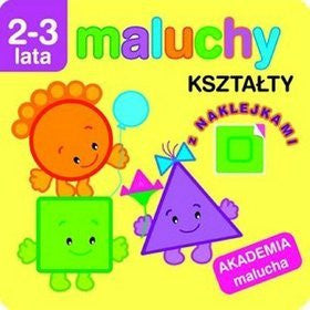 Maluchy: Ksztalty z naklejkami - Shapes with stickers (Polish)
