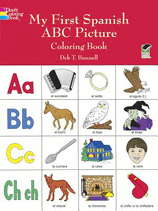 My first Spanish ABC  Picture Coloring book (Spanish)