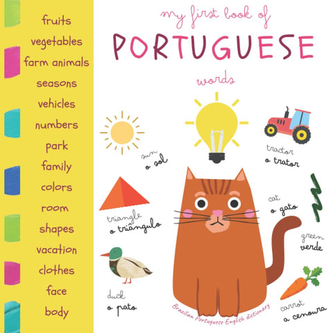 My First Book of Portuguese Words (Brazilian Portuguese-English)