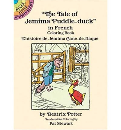 L'Histoire De Jemima Cane-De-Flaque: Colouring Book (French)