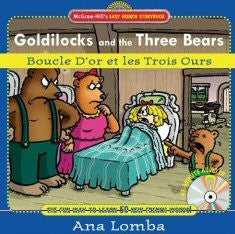 Boucle d'Or et les trois ours, Book + CD (French-English)