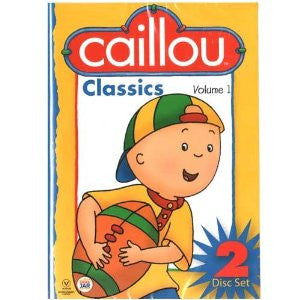 Caillou Classics Volume 1,DVD (2 CD set) - French