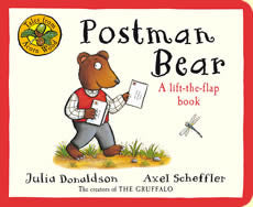 Children's book in Hebrew: Dov sholeach michtavim-Postman Bear (Hebrew)