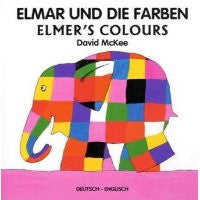 David McKee in German: Elmar und die Farben  (German-English)