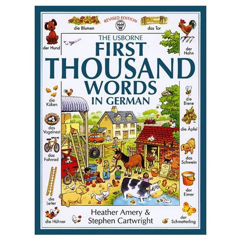 First 1000 Words in German (German-English)