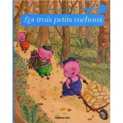 Les trois petits cochons - Three Little Pigs (French)