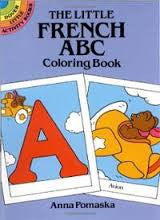 The little French ABC coloring book (French-English)